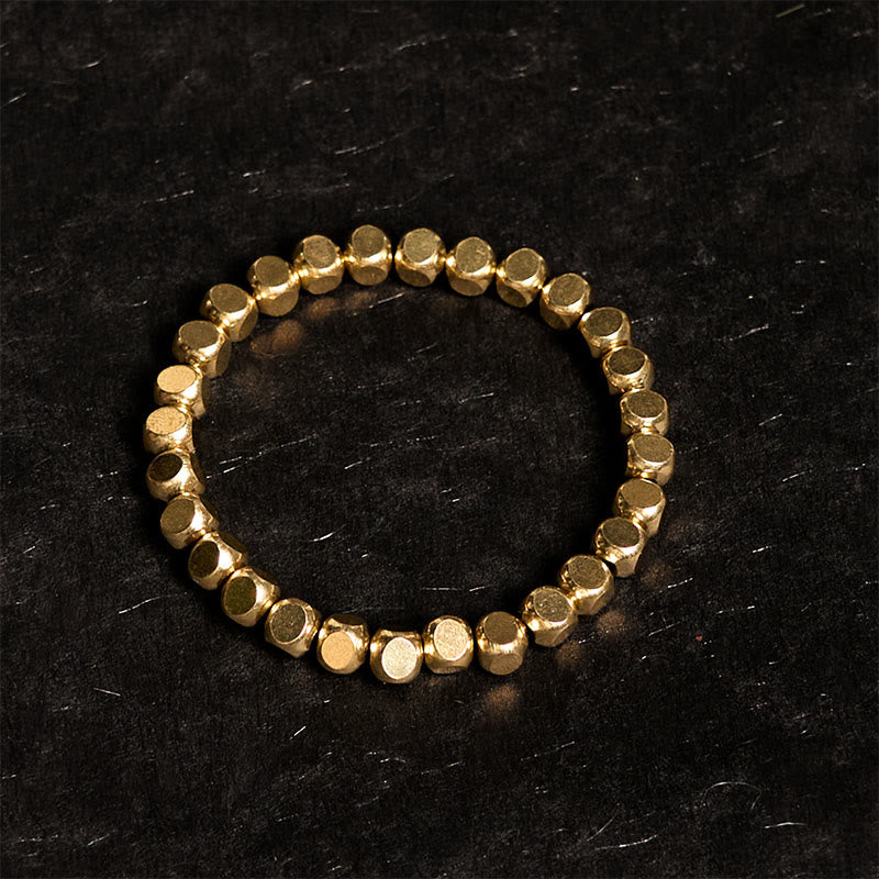 Copper Good Luck Healing Bracelet 6mm
