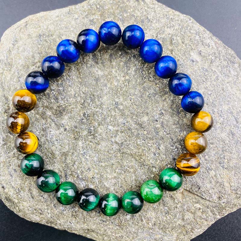 Multi-Tiger Eye Stone Balance Bracelet