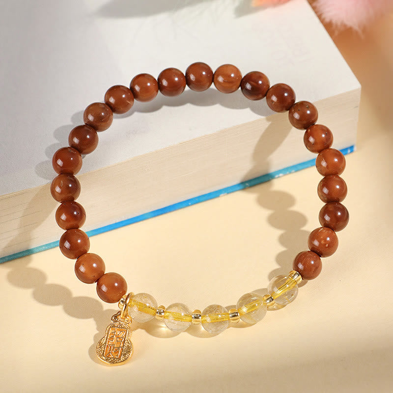 6mm Green Phantom Kuka Seed Confidence Bracelet