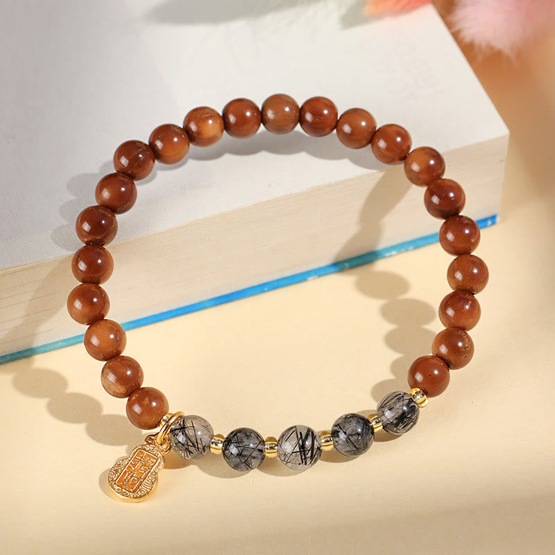 6mm Green Phantom Kuka Seed Confidence Bracelet