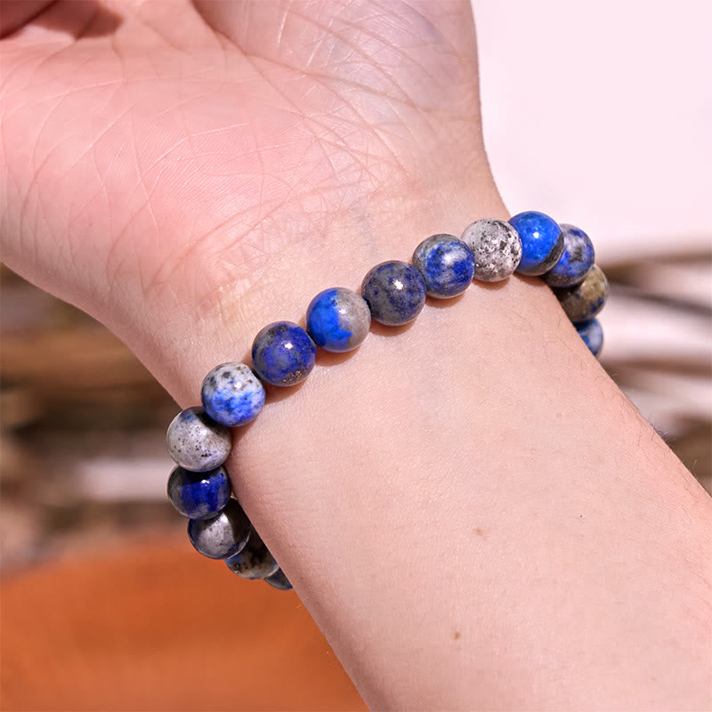 8mm Lazurite Self-Care Bracelet for Inner Balance