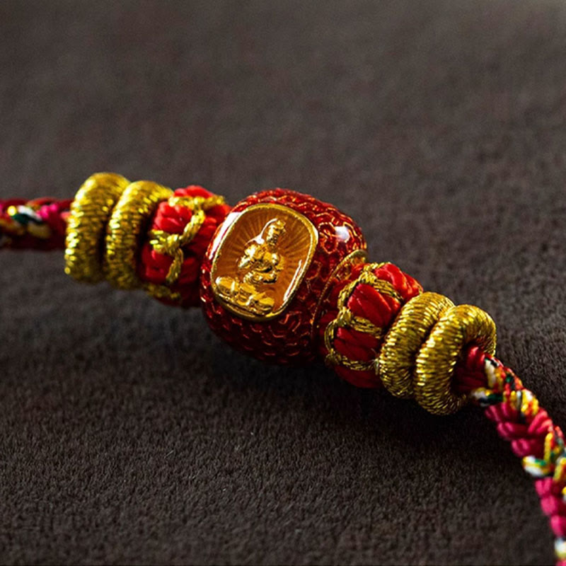 999 Gold Zodiac Snake Luck Bracelet