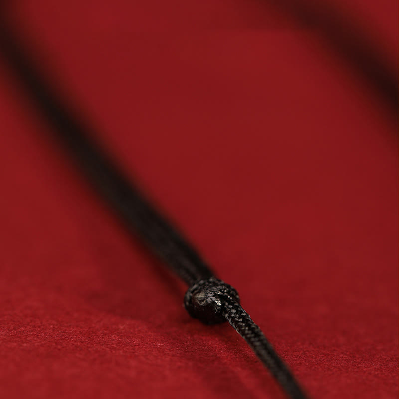 999 Gold Agarwood Year of the Snake Necklace for Protection