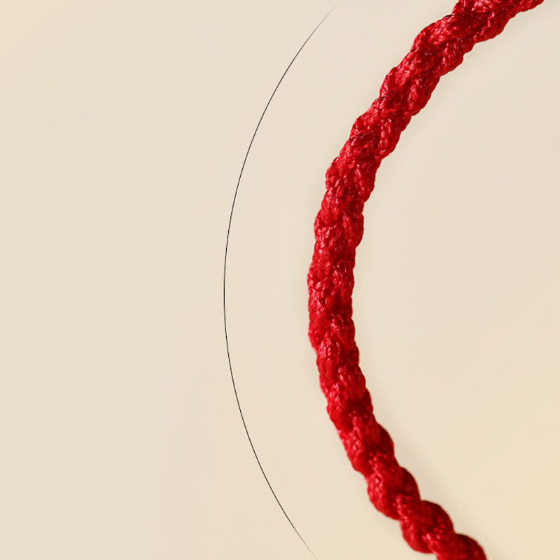 10mm Hetian Jade Luck Braided Bracelet for Spiritual Balance
