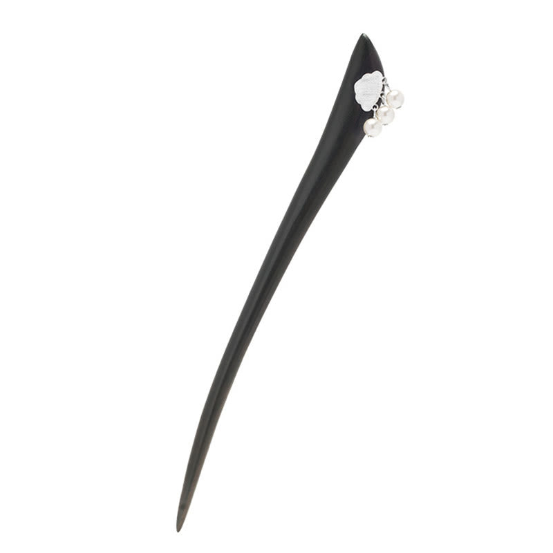 Ebony Cloud Hairpin in 925 Silver | Chinese Hairpins