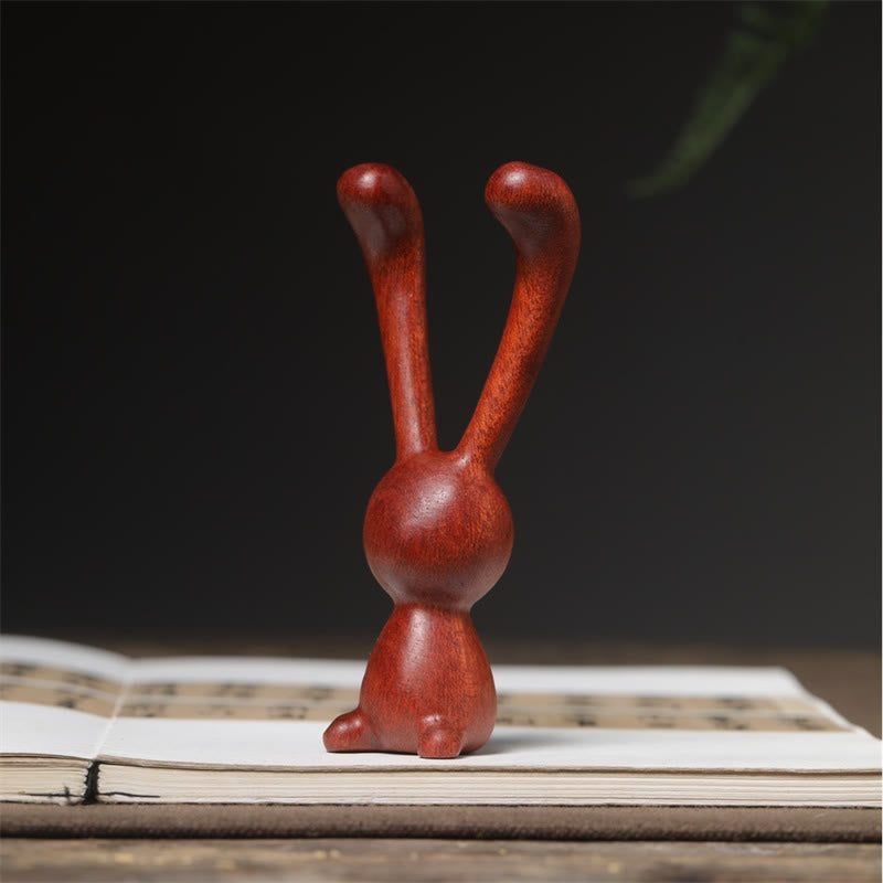 10cm Rosewood Zen Decor Warmth Wood Decoration