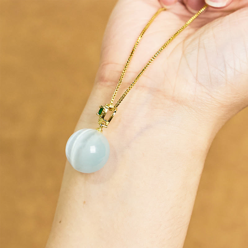 Cat's Eye Confidence Necklace | Spiritual Protection Pendant