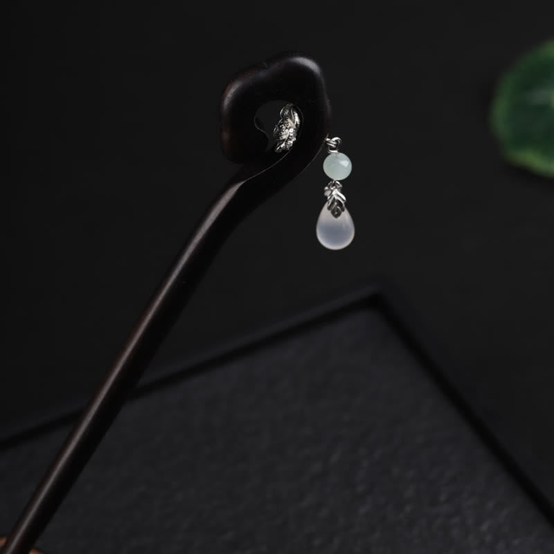 Ebony Courage Hairpin | Traditional Chinese Hairpin 17cm