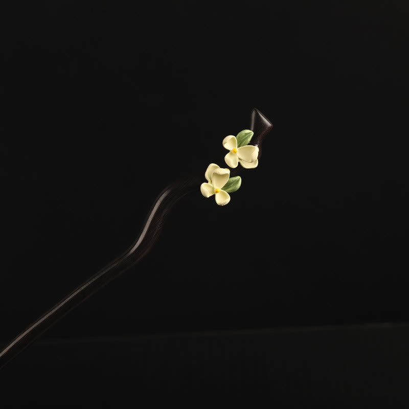 Ebony Hairpin for Courage and Protection | Chinese Hairpins