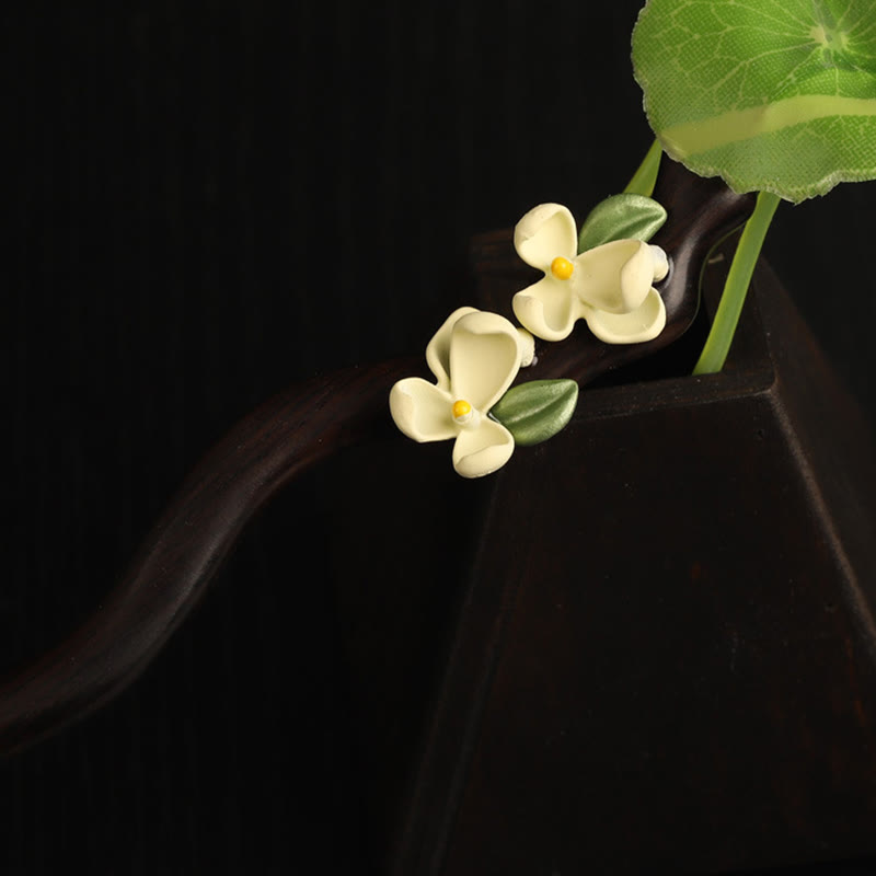 Ebony Hairpin for Courage and Protection | Chinese Hairpins