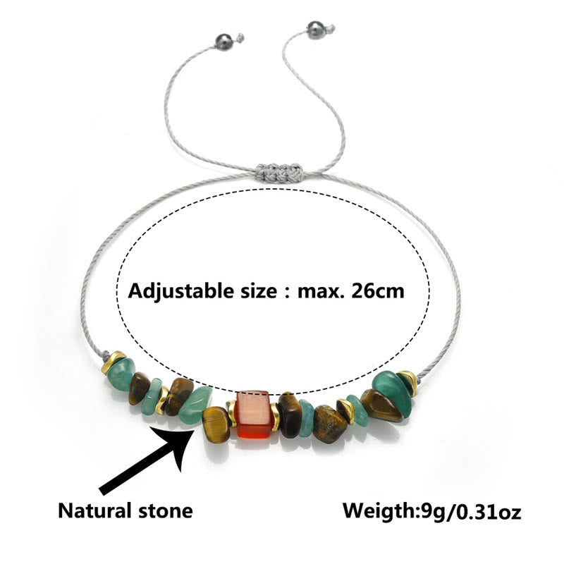 You Can Do It Green Aventurine Luck Bracelet 14-24cm