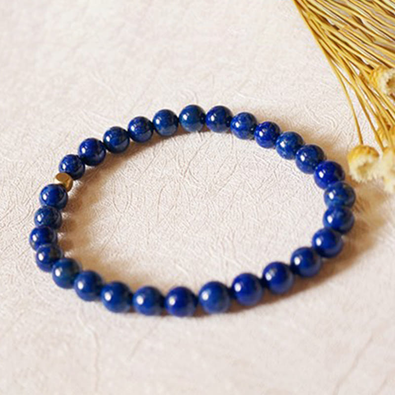4mm Lazurite Self Care Healing Bracelet