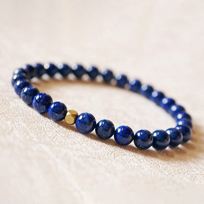 4mm Lazurite Self Care Healing Bracelet