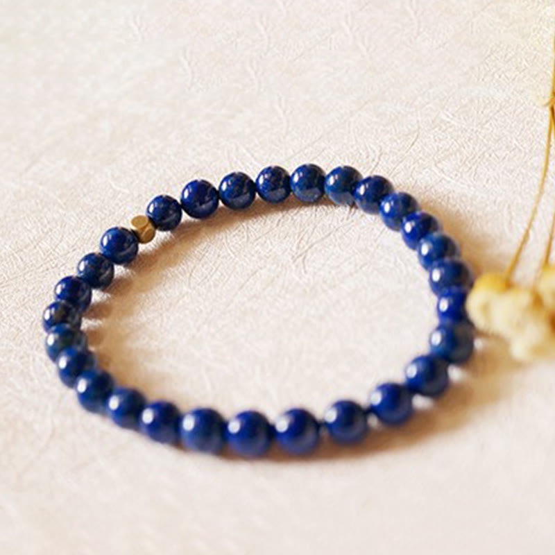 4mm Lazurite Self Care Healing Bracelet