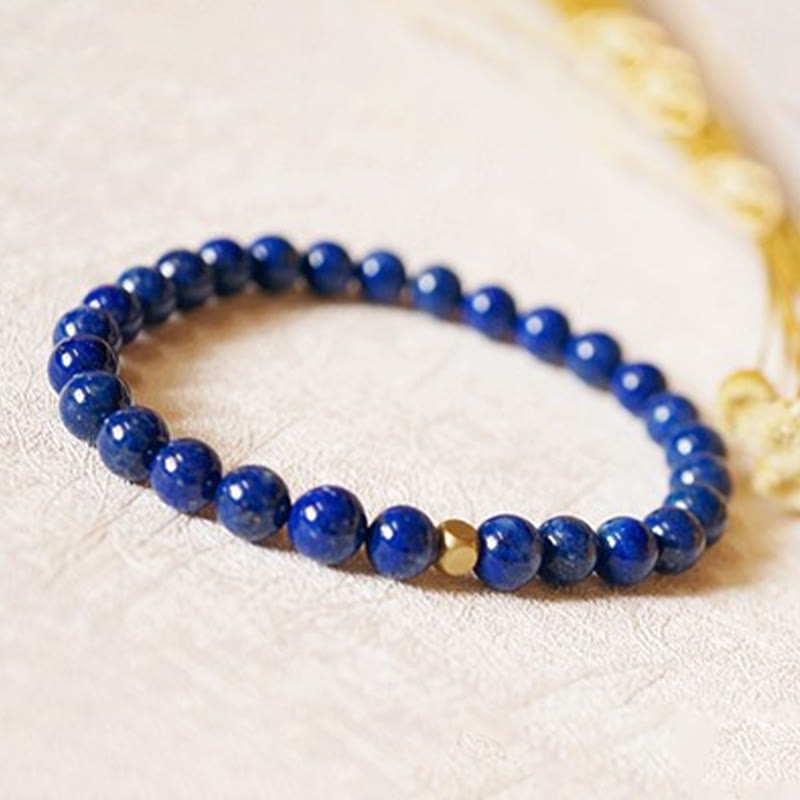 4mm Lazurite Self Care Healing Bracelet