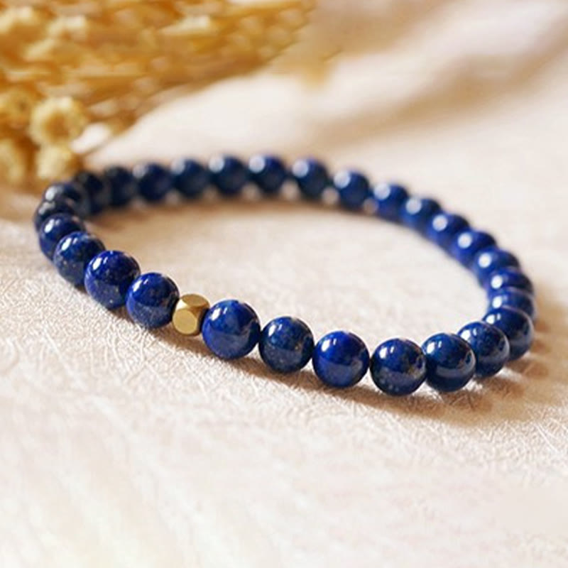 4mm Lazurite Self Care Healing Bracelet
