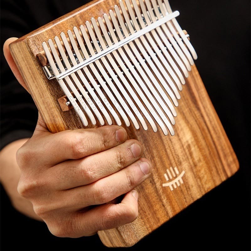 21 Keys Acacia Kalimba Thumb Piano for Meditation
