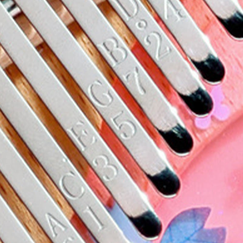 Kalimba-Daumenklavier mit 17 Tasten aus Buchenholz zur Meditation