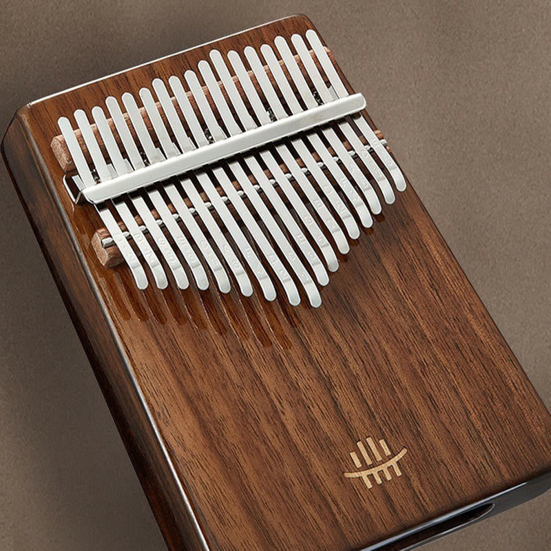 21 Keys Walnut Kalimba | Meditation Thumb Piano