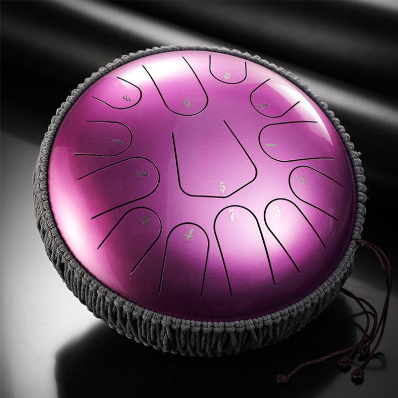 12 Zoll Stahlzungentrommel 13 Note Meditation Sound Healing Kit