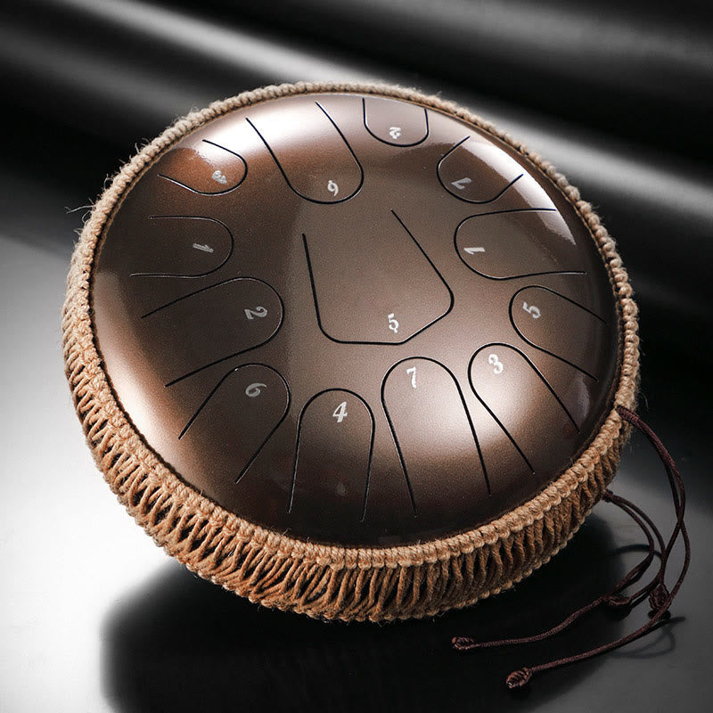 12 Zoll Stahlzungentrommel 13 Note Meditation Sound Healing Kit