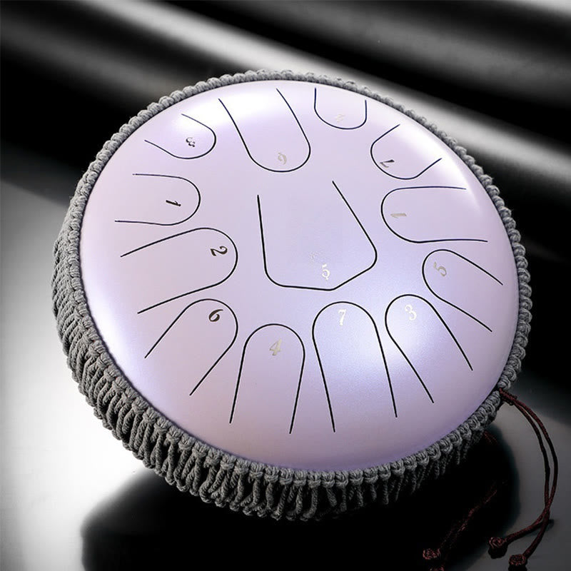 12 Zoll Stahlzungentrommel 13 Note Meditation Sound Healing Kit