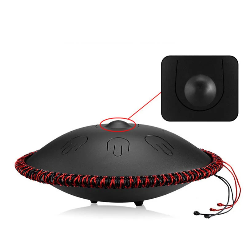 14 Zoll 9-Noten D-Moll Zungentrommel aus legiertem Stahl 