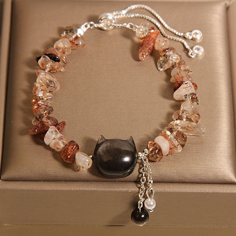 Pink Crystal Agate Soothing Bracelet for Self-Love