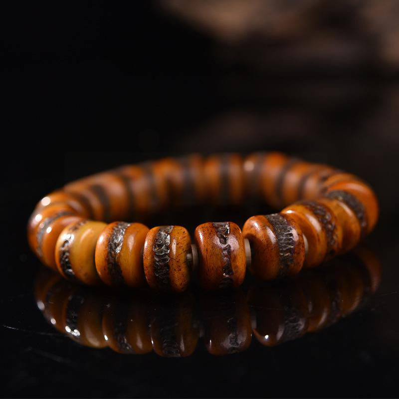 Yak Camel Bone Balance Bracelet | Spiritual Protection