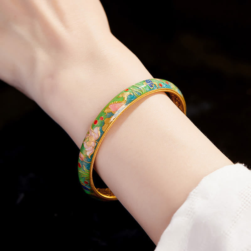 999 Sterling Silver Koi Fish Bracelet 2.28 in | Wealth Symbol