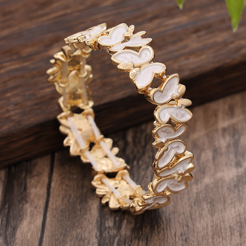 Colorful Butterfly Alloy Spiritual Bracelet for Freedom