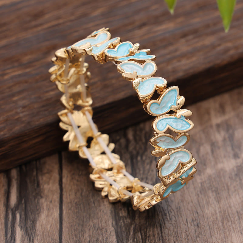 Colorful Butterfly Alloy Spiritual Bracelet for Freedom
