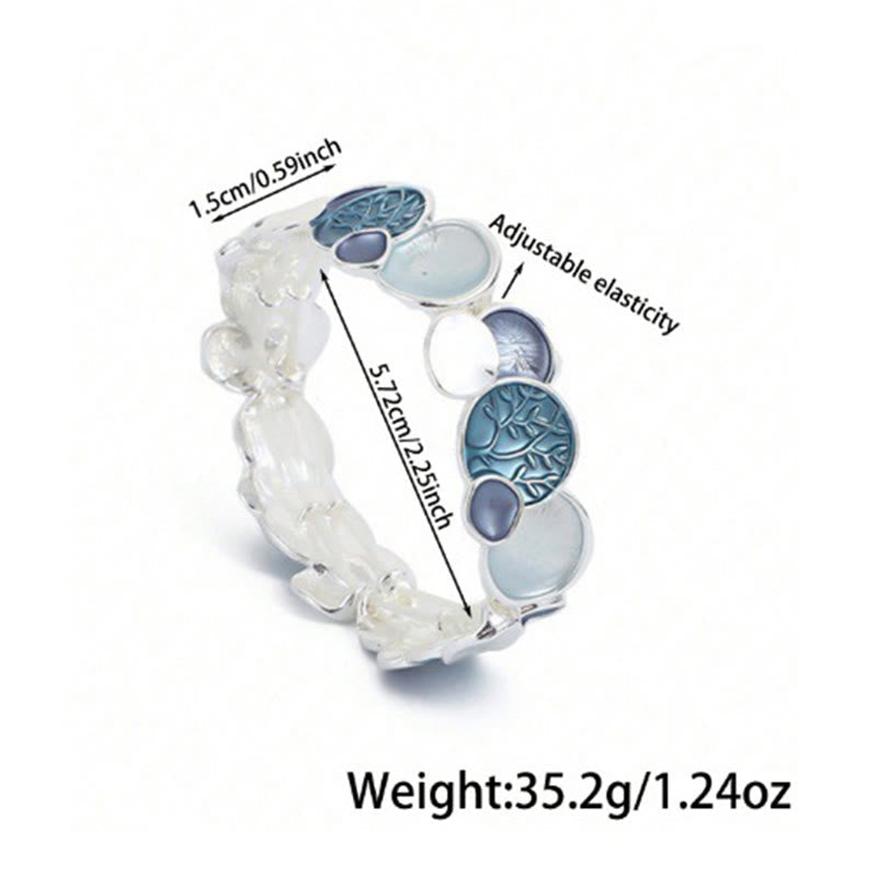 Tree of Life Alloy Elastic Bracelet for Unity & Strength