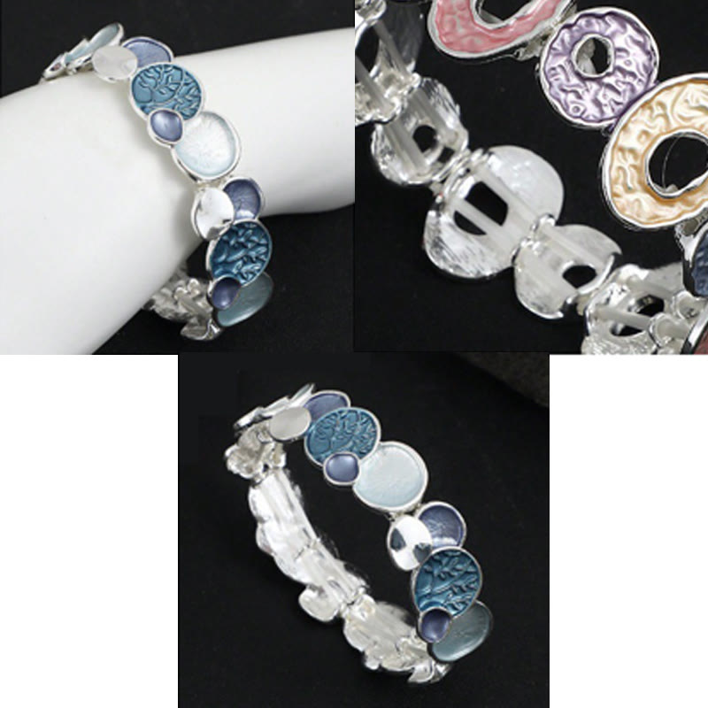 Tree of Life Alloy Elastic Bracelet for Unity & Strength