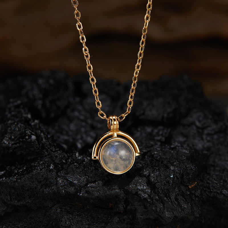 925 Sterling Silber Achat Halskette mit Vertrauensanhänger