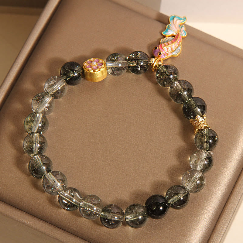 Green Phantom Koi Fish Lucky Bracelet 14-16cm