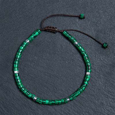 Malachit-Anti-Angst-Armband für emotionale Ruhe