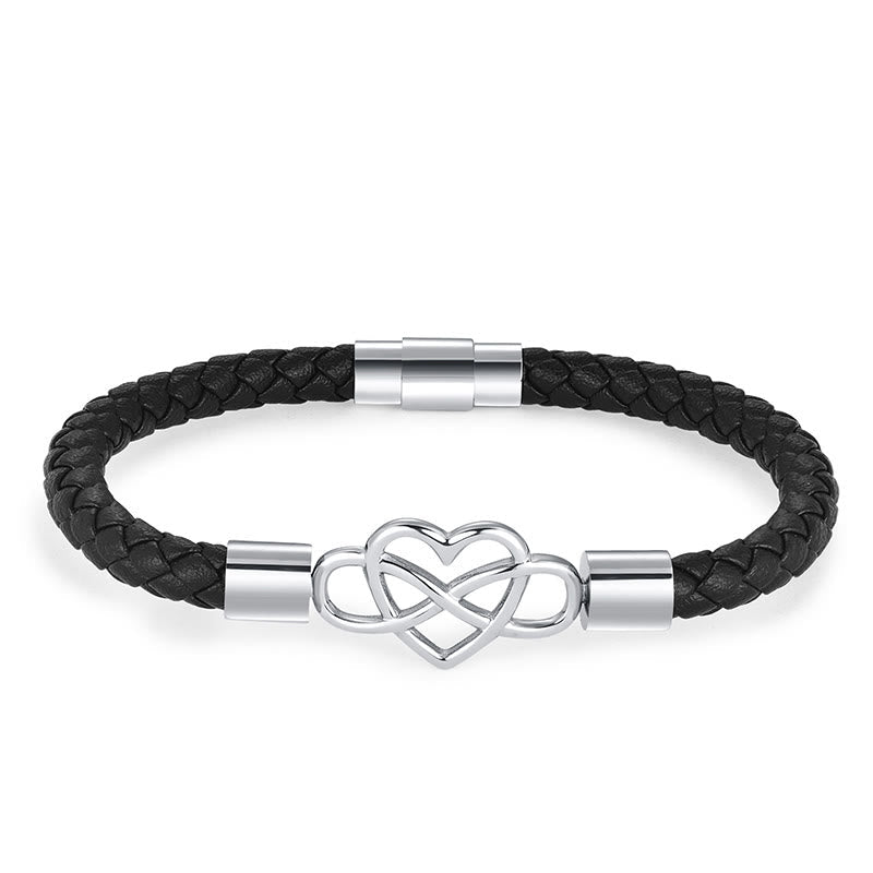 Spirituelles Armband aus Titanstahl mit magnetischer Schnalle für mehr Stärke