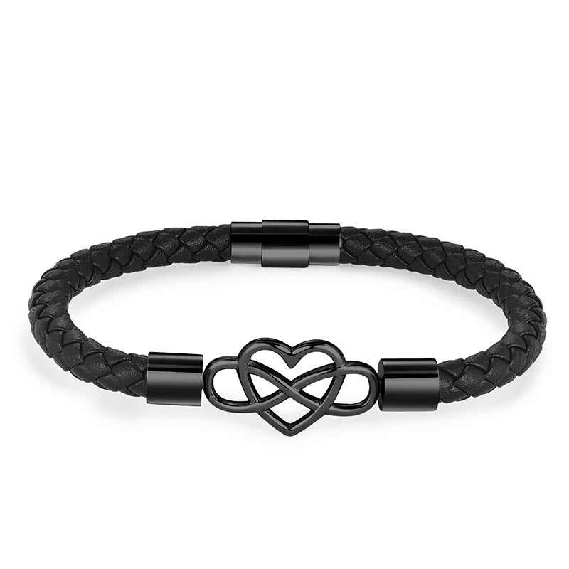 Spirituelles Armband aus Titanstahl mit magnetischer Schnalle für mehr Stärke