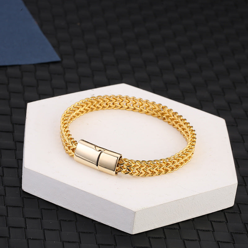 Titanium Steel Magnetic Buckle Spiritual Balance Bracelet