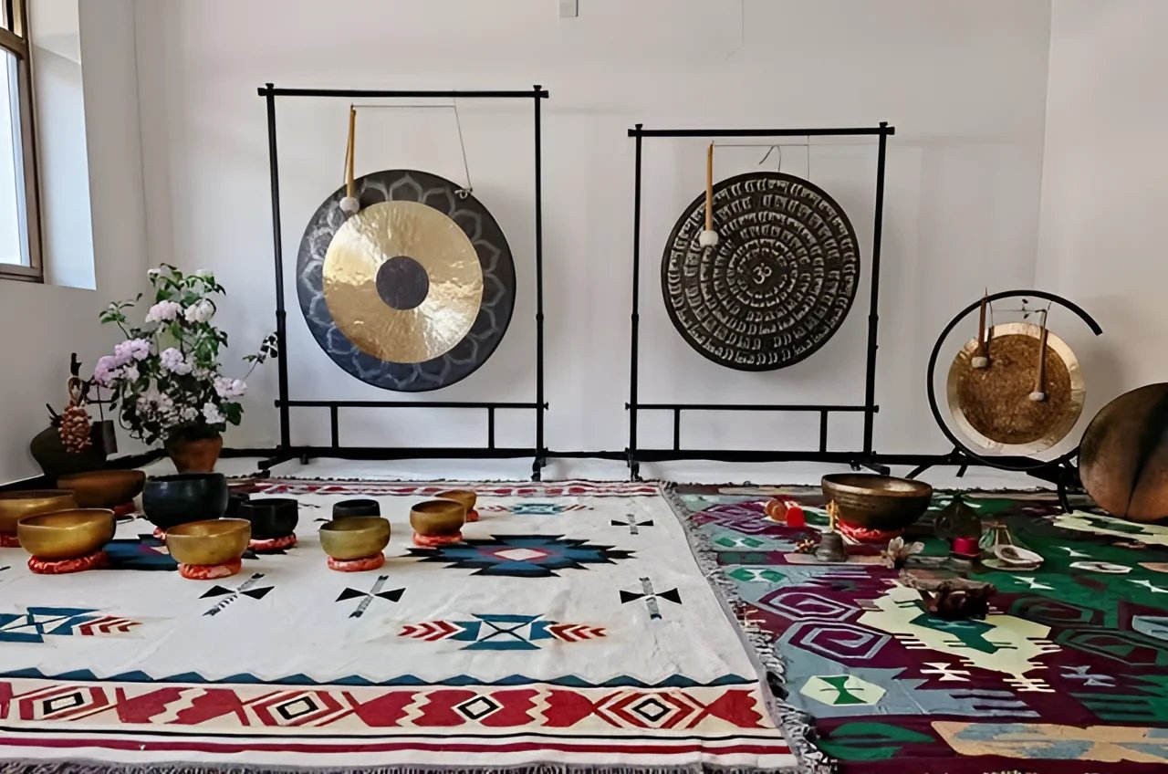 18" bis 36" OM Chau Gong-Instrument mit Mustern