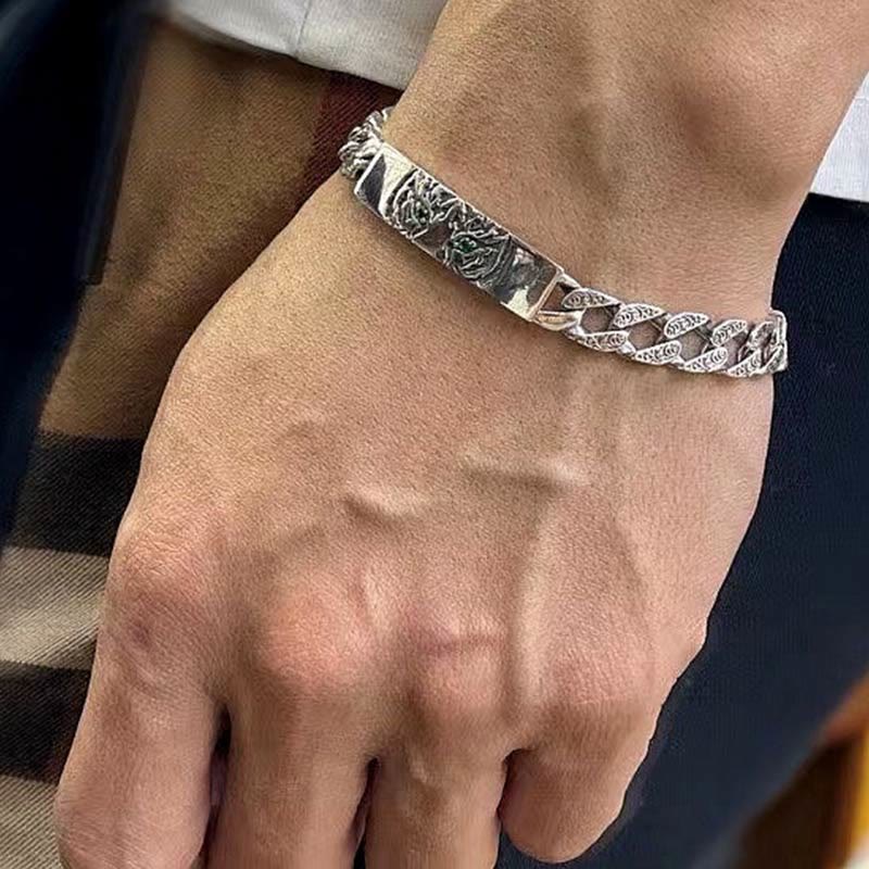 18 cm großes Glückskettenarmband aus Kupfer aus der Tang-Dynastie