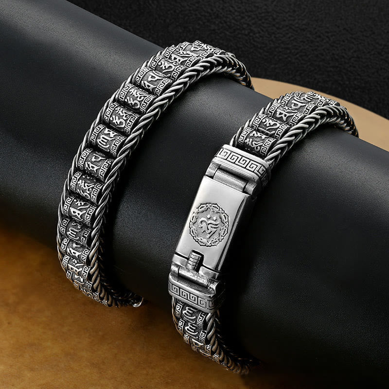 18 cm Premium Om Mani Padme Hum Kupferarmband