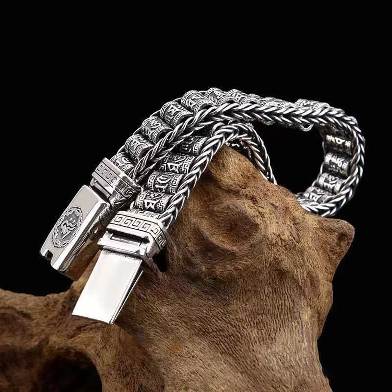 18 cm Premium Om Mani Padme Hum Kupferarmband