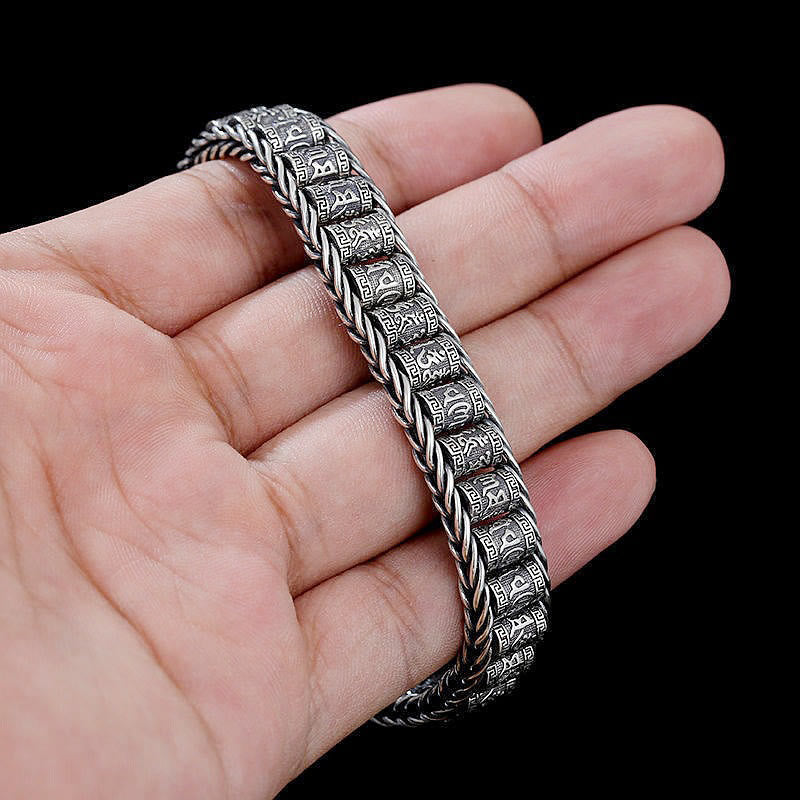 18 cm Premium Om Mani Padme Hum Kupferarmband