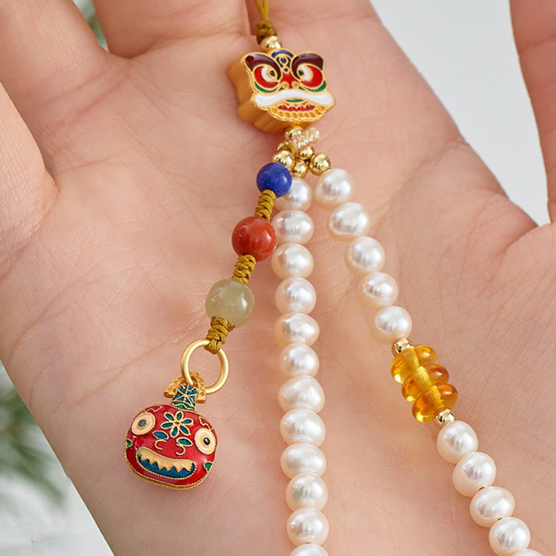 6mm Cinnabar Healing Phone Hanging Decoration