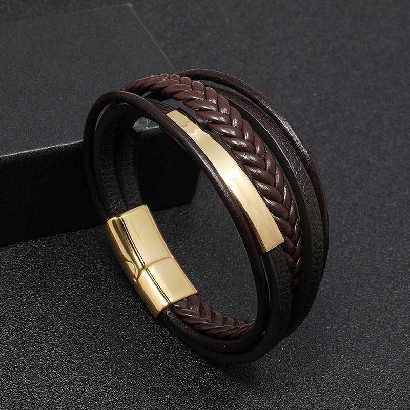 Titanium Steel Luck Bracelet | Unisex Spiritual Balance