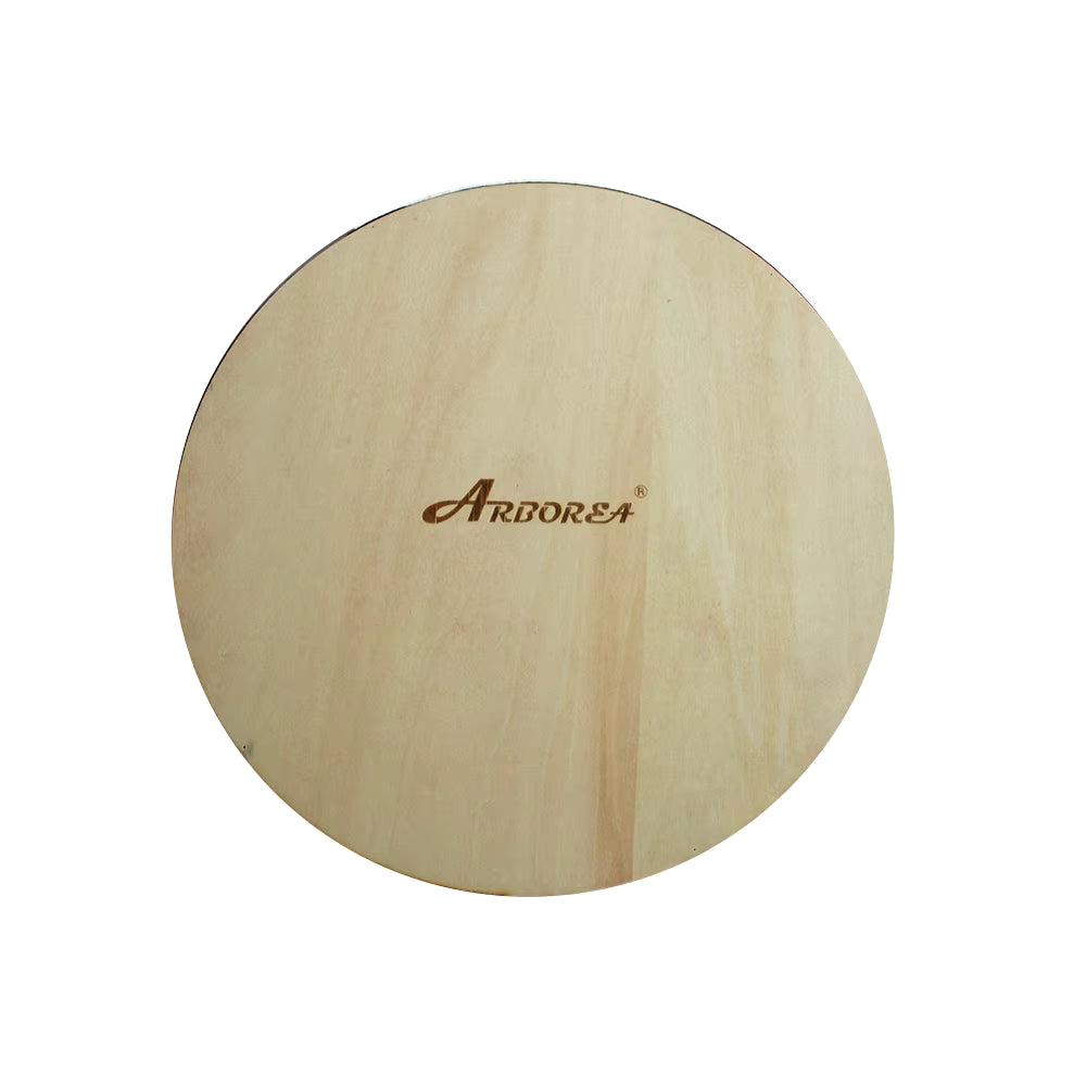 Arborea Solid Wood Stream Drum 8/10/12 Inch Hand Drum with Beautiful Pattern for Yoga and Healing Sea Wave Sound Meditation