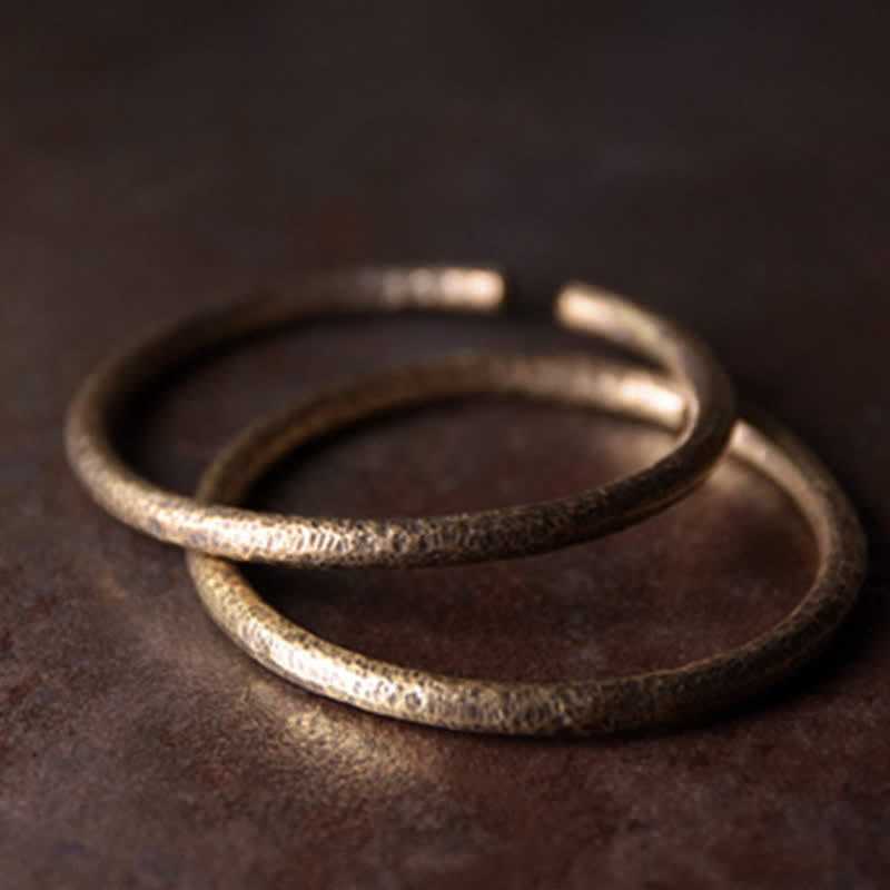 Copper Balance Adjustable Cuff Bracelet for Spiritual Healing