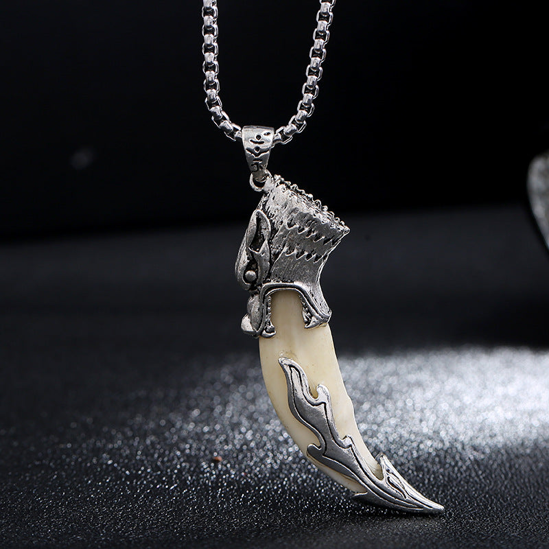 Titanium Steel Balance Necklace Pendant for Spiritual Protection